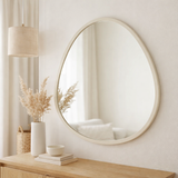 J -line Mirror Moderna - Glass - Ø 80 cm en situation