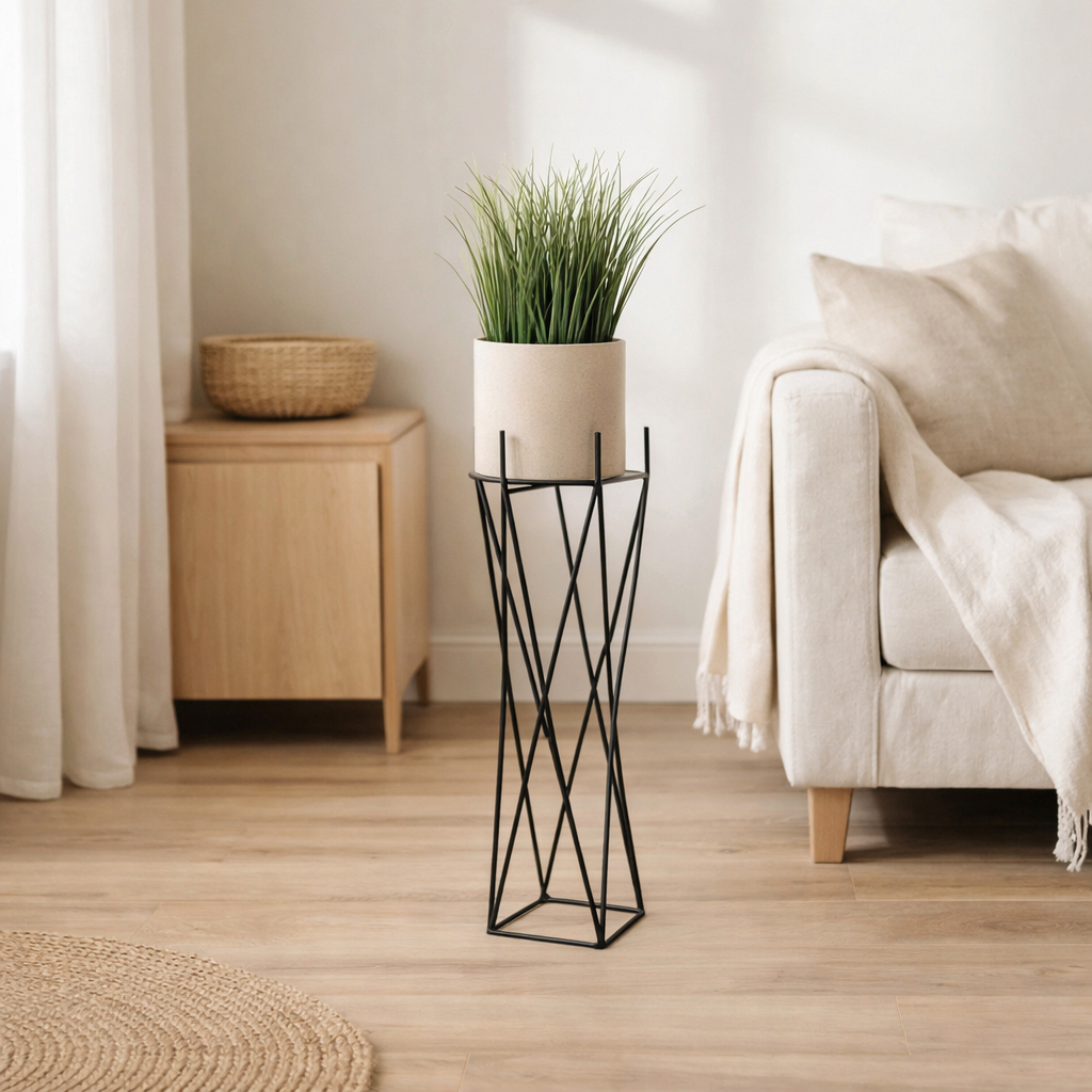 J -line Crossbout Cross - Metal - Black - Small - 55 cm de haut en situation
