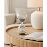 J -line Source de bois - verre / sable - gris - petit en situation