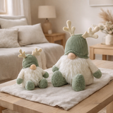 J-Line Gnome Antlers Textile Vert/Beige Grand en situation