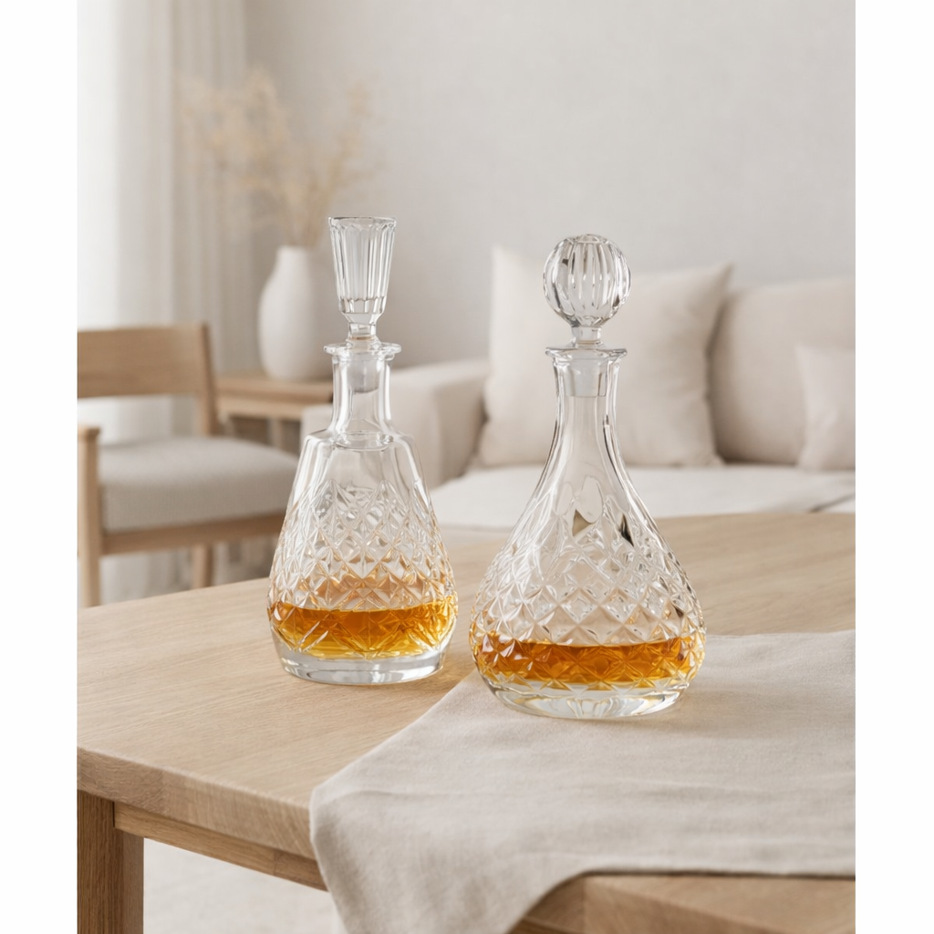Carafe J-Line Anna - carafe à décanter - verre - transparent en situation