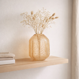 Vase J -line - Verre - Orange clair - Small - Ø 15,5 cm en situation