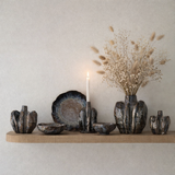 J -line Vase Naga - Ceramics - Brown / Black - Small - Ø 12,5 cm en situation