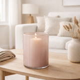 J -line Windlicht Jade - Pink - Large en situation