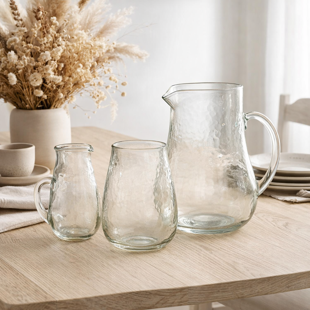 Carafe J-Line L - verre - transparent en situation
