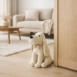 J-Lline Door Stopper Hond Vlinderdas - Textile - Ecru en situation