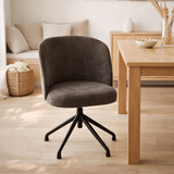 Chaise J-Line Turn/Up/Down - textile - gris foncé en situation