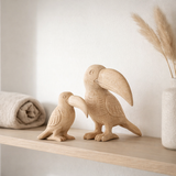 J -line Decoration Toekan - Wood - Natural - Grand en situation