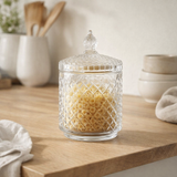Pot de conservation J-Line 2 couches - verre - transparent en situation
