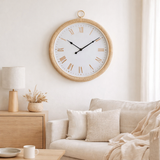 J-LIGNE SIDES - JUTE - Naturel / Wit - Medium - Ø 55,5 cm en situation