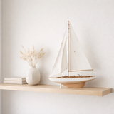 J -line Decoration Saipoat - Wood - Natural / White - Medium en situation