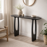 Console J-Line Mark - bois - noir en situation
