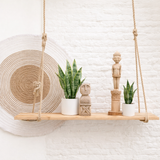 J-Line plantes Sansevieria en pot - plastique - vert - grand en situation