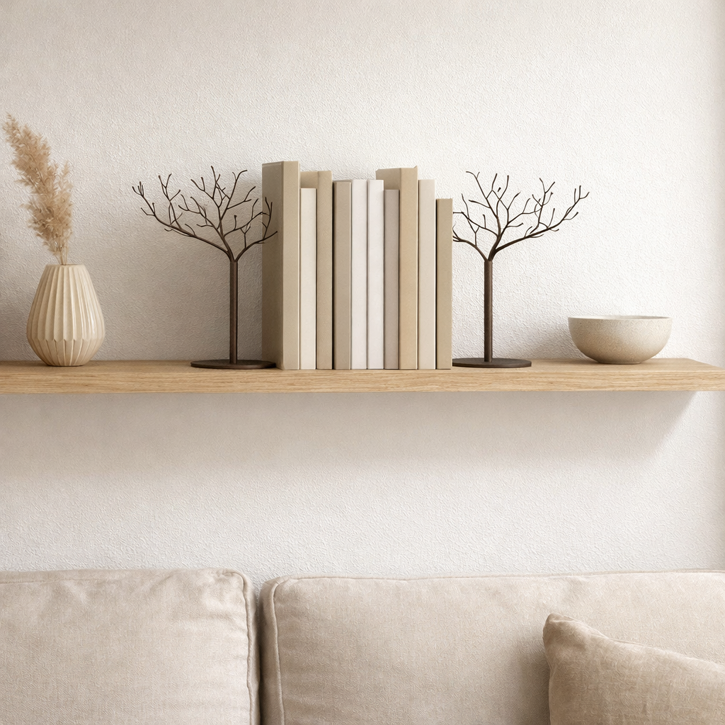 J -line Decoration Boom - Metal - Brown - Small en situation