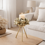 J -line Solder en ligne sur la fleur de pied - Verre - Gold - Small en situation