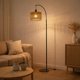 J -Line Lantern lampadaire - Metal - vert en situation