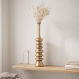 J-Line Vase Nebu - Copper - Gold - Large en situation