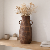 J-Line Vase Amhorre Terra - Calendrier - Brown - Large - 70 cm de haut en situation