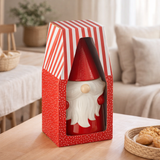 J-Line Cookie Box Coffret Cadeau Céramique Rouge en situation
