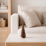 J -line décoration de Noël arbre de Noël - plastique - marron - petit en situation
