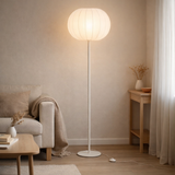 J-line stailt lampe en métal / textile blanc grand en situation