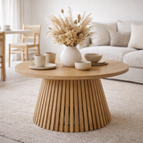 J-Line tafel Vincent - hout - naturel - medium en situation