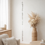 Branche de décoration J-Line Cordon Fleurs séchées - roseau - argent en situation