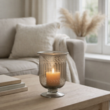 Lanterne J-Line Roman Steel - verre - petite en situation