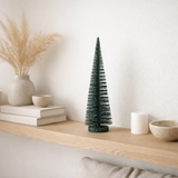 J -Liline Decoration Tree de Noël Glitter - Plastic - Green foncé - Medium en situation