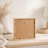 Cadre photo J-Line Rectangle - bois - naturel - 25 x 25 cm en situation