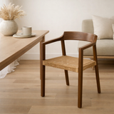 Chaise J-Line Emma - bois - marron en situation