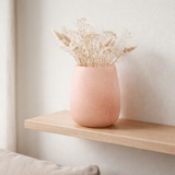 Vase J-Line Frosted - verre - rose - 27,00 cm de haut en situation