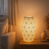 Lampe J-Line Bram - verre - vert - grand en situation