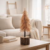 J-Line décoration sapin de Noël - plastique - cuivre - moyen en situation