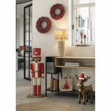 J-Line Christmas Figure Eland Christmas Hat - Iron - Mélange - Small en situation
