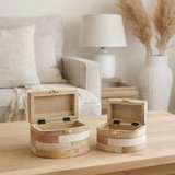 Ensemble J-Line de 2 boîtes Hart Mangohout Pink en situation