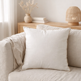 Coussin J-Line Elephant - textile - naturel/blanc - grand en situation