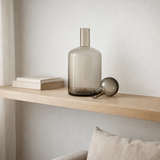 J-Line Decoration Bottle Norma - Verre - Gray - Small en situation