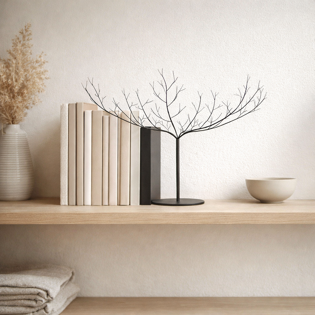 J -line Decoration Boom - Metal - Black - Grand en situation