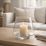 J -line Windlicht Oli - Bandlers - Verre - Transparent - Large en situation