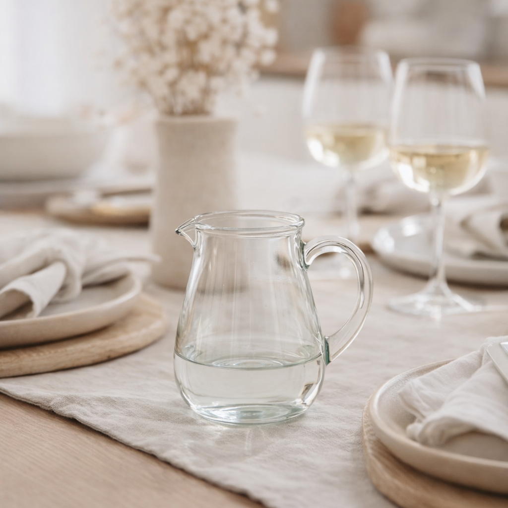 Carafe J-Line - verre - transparent - S en situation