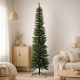 Sapin de Noël J-Line Plastique Petit Modèle Vert Grand en situation