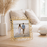J-Line Cadres photo Klo 8X7 Tin Goud Large en situation