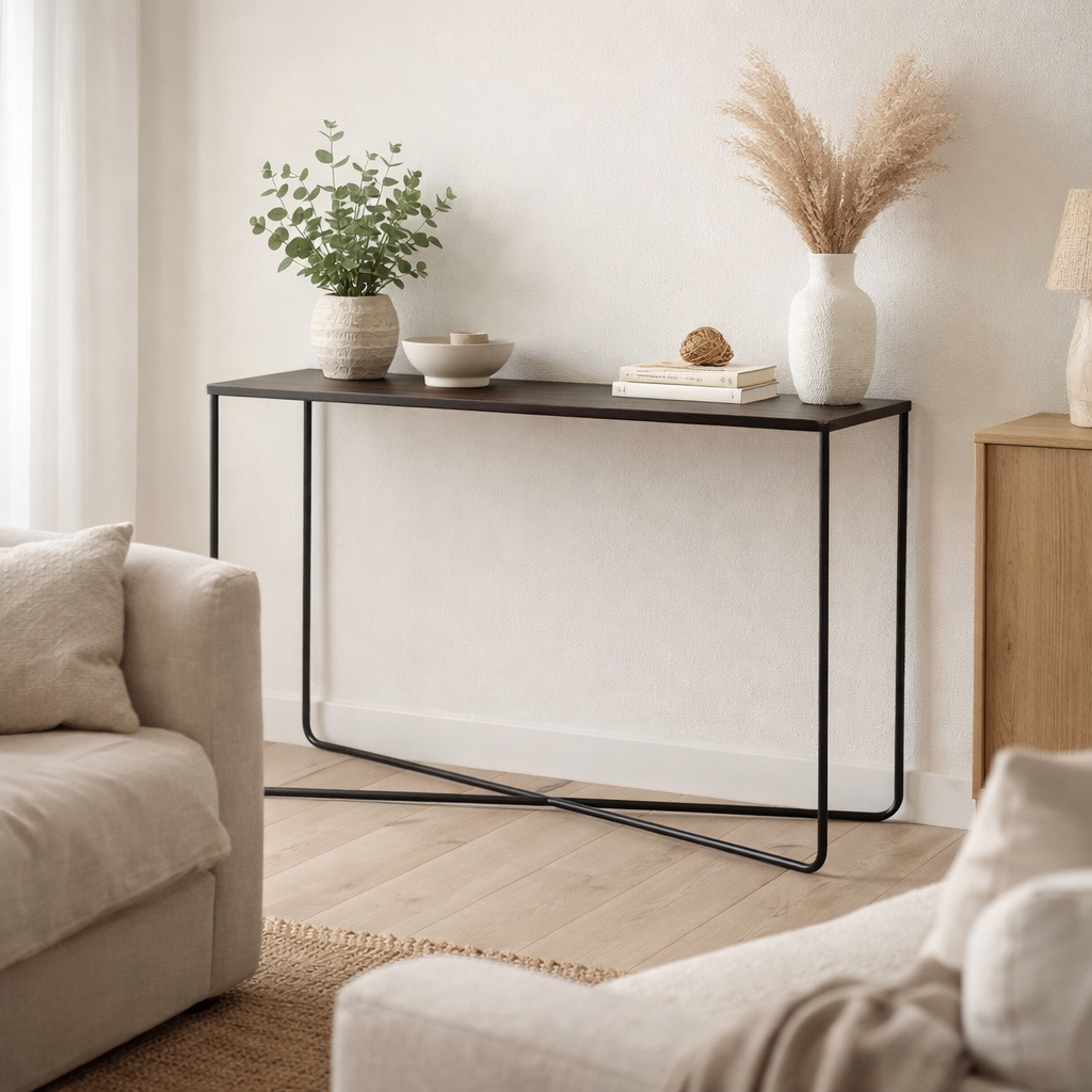 J-line console rectangle en situation