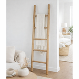 Échelle J-Line Teck - hout - naturel en situation