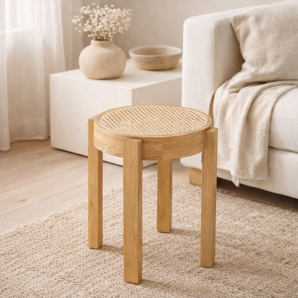 J-Line Kruk Pune Mangohout Naturel en situation