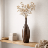 J-Line Vase Bottle Shining - Terra - Brown - Moyen - 93 cm de haut en situation