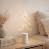 J-line boom LED Cylinder Foot Fer White Small en situation