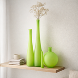 J-Line Vase Bottle - Verre - Green - Grand - 100 cm de haut en situation