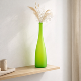 J-Line Vase Bottle - Verre - Green - Small - 80 cm de haut en situation
